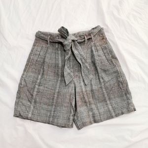 RW & Co belted high waisted shorts
